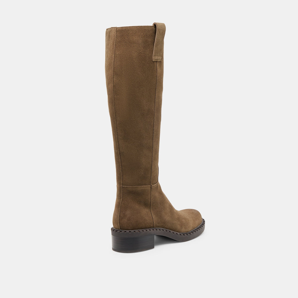 GLORY H2O BOOTS OLIVE SUEDE