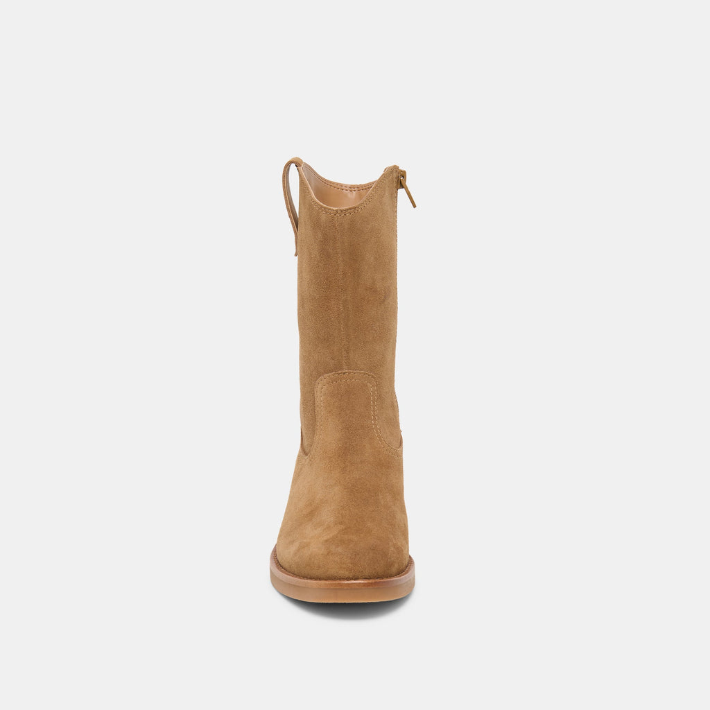 HALINE H2O BOOTS LT BROWN SUEDE