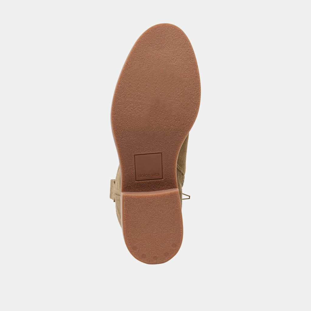 HALINE H2O BOOTS OLIVE SUEDE