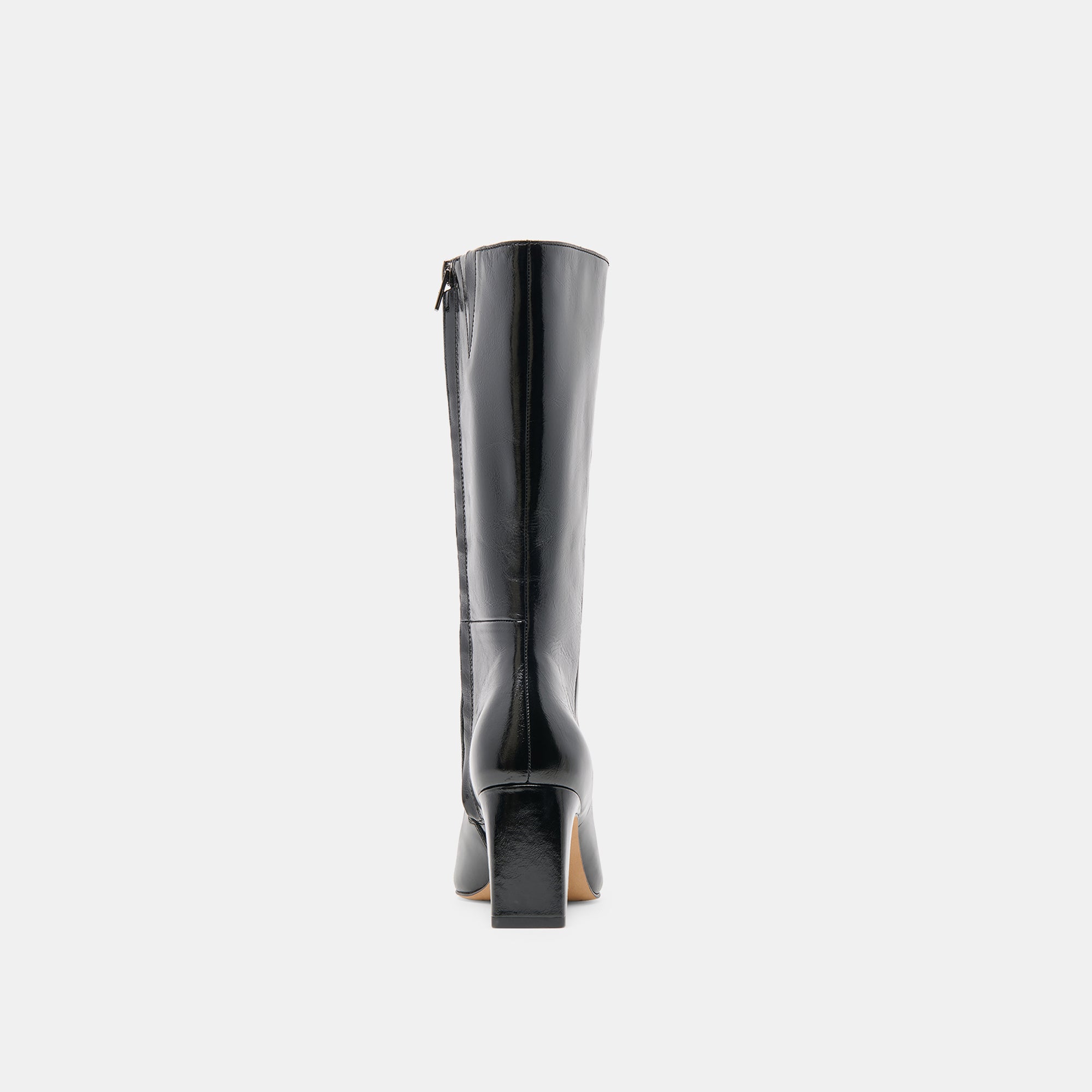 RIGGS WIDE CALF BOOTS BLACK LEATHER