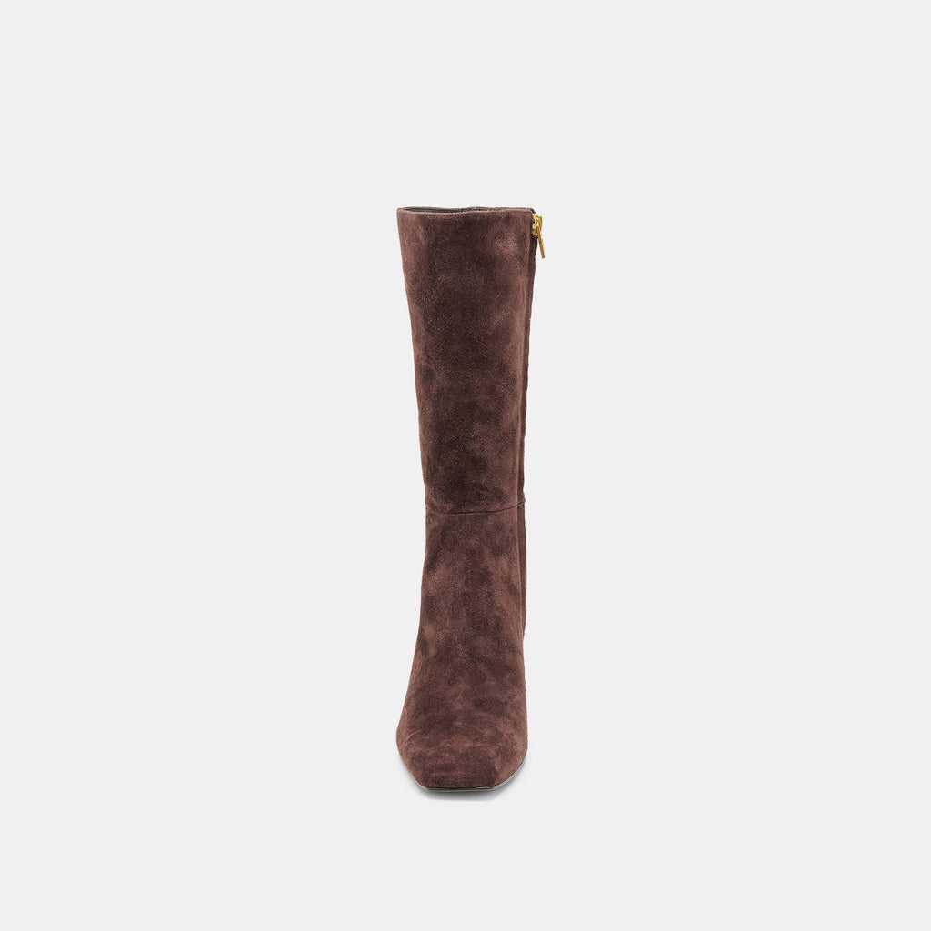 RIGGS BOOTS MAHOGANY SUEDE