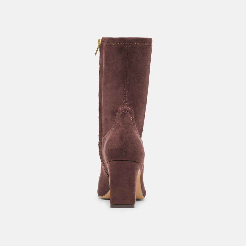 ROAN BOOTS MAHOGANY STELLA SUEDE