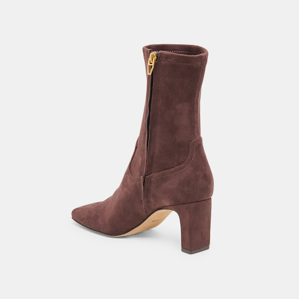 ROAN BOOTS MAHOGANY STELLA SUEDE