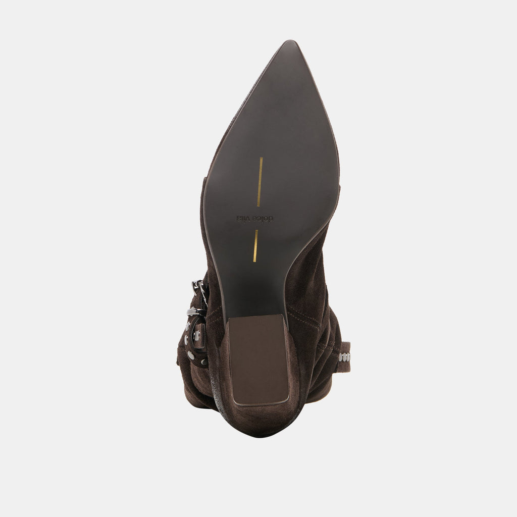 MORLA BOOTS DK BROWN SUEDE