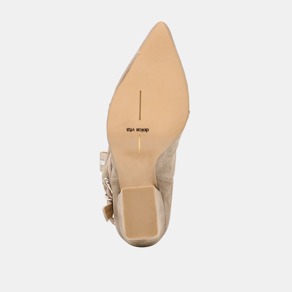 MORLA BOOTS TAUPE SUEDE