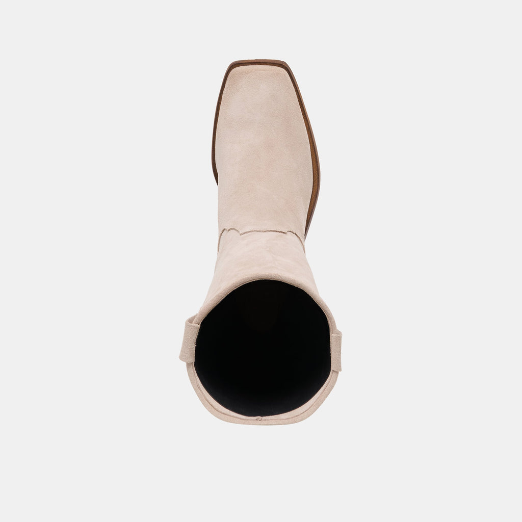 ROMIE BOOTS LT TAUPE SUEDE