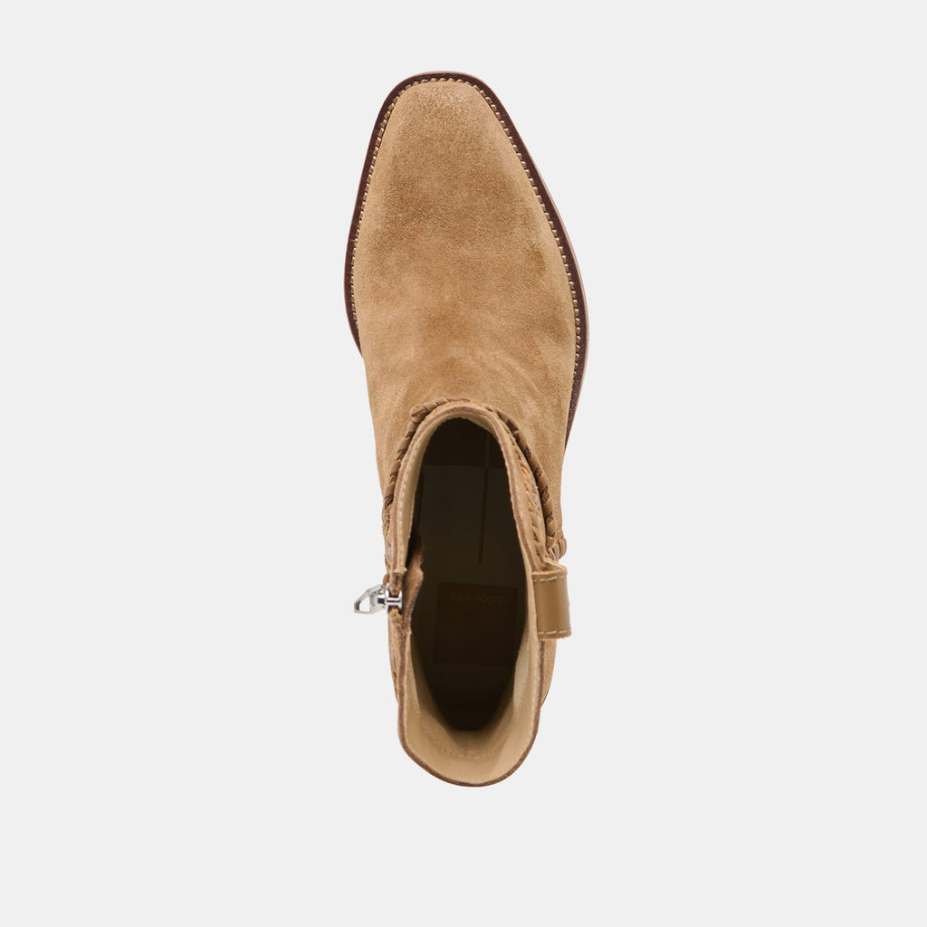 RUDO BOOTS LT BROWN SUEDE