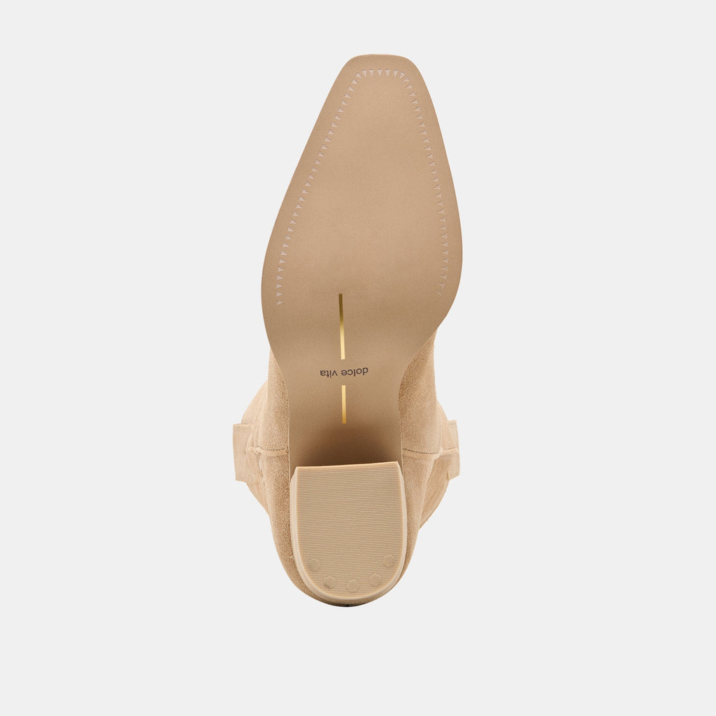 VERGIL BOOTS CAMEL SUEDE