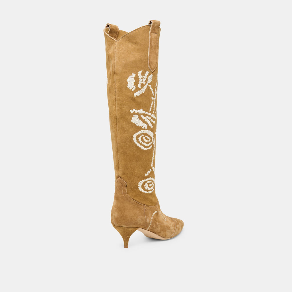 WILDE BOOTS CHESTNUT SUEDE