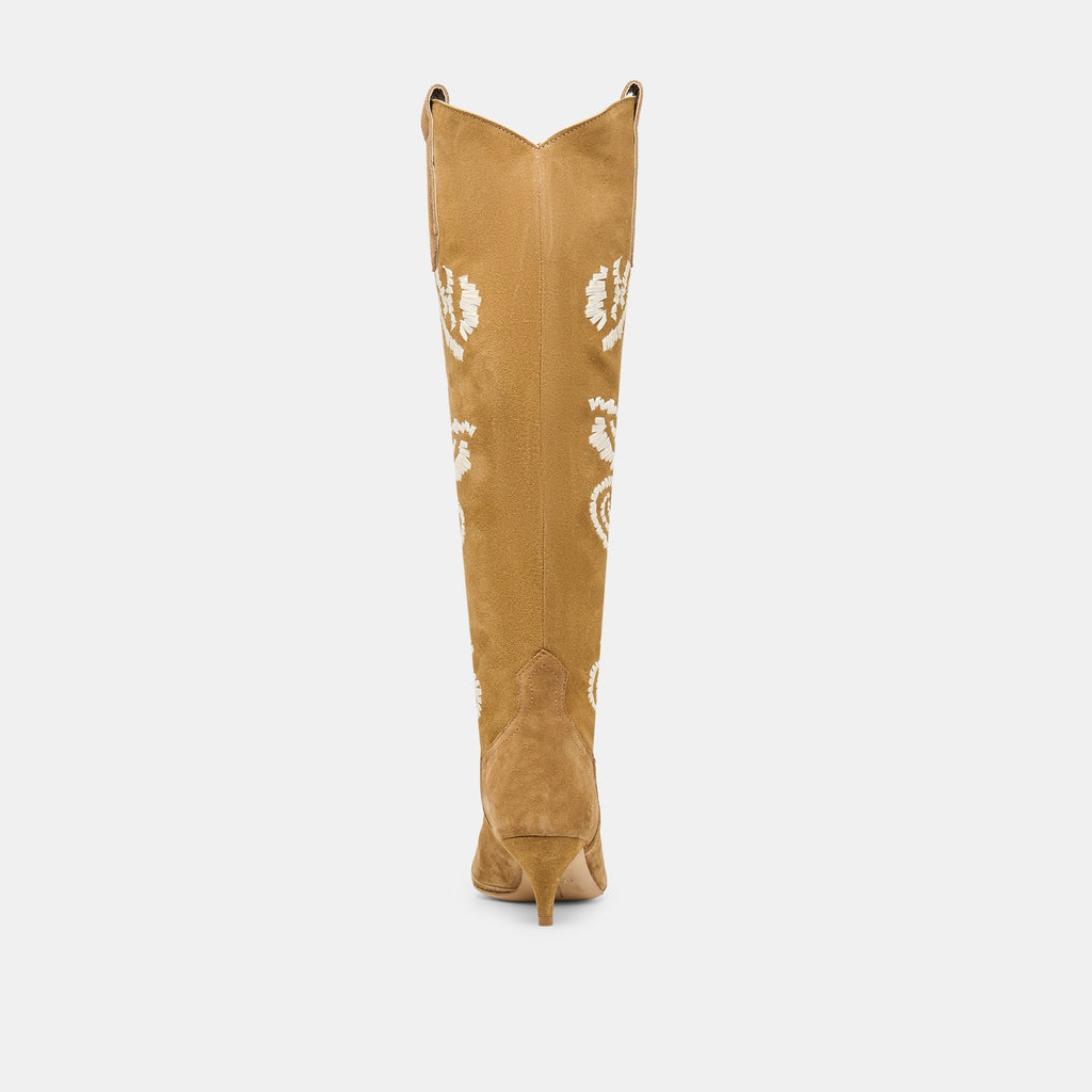 WILDE BOOTS CHESTNUT SUEDE