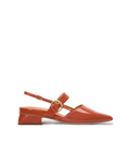 Eider Terracotta Patent Leather Flats