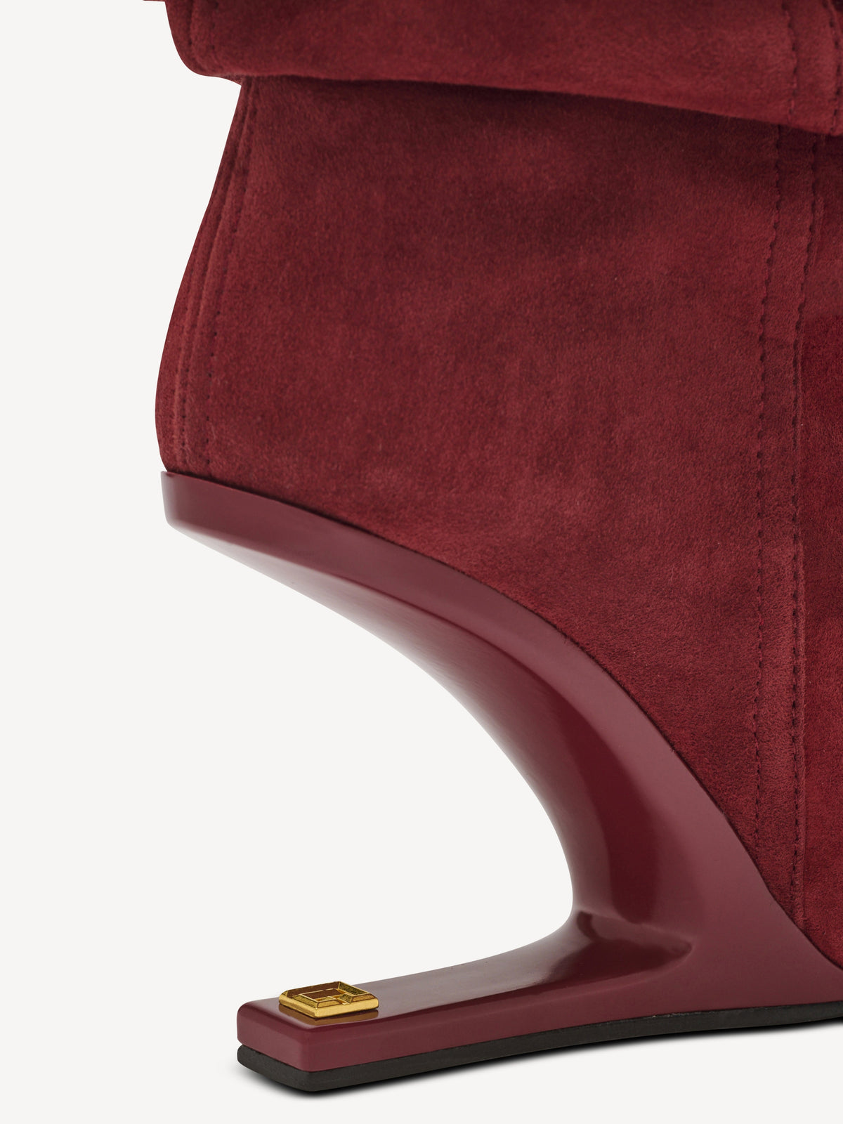 Wedge Suede Ankle Boots