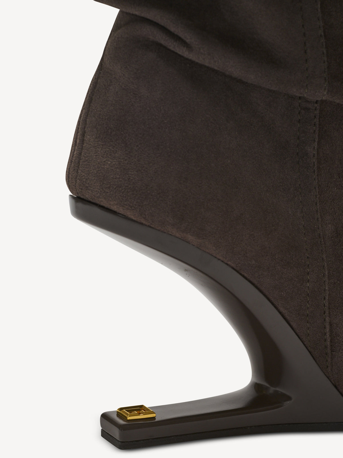 Wedge Suede Ankle Boots