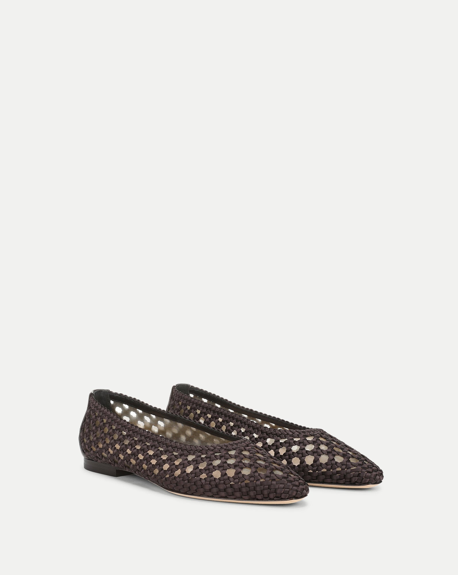 Cienna Woven Satin Flat