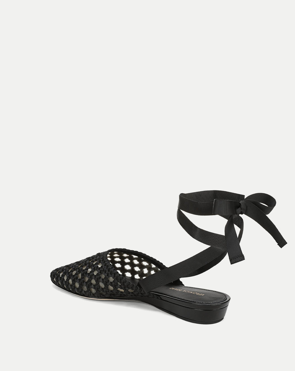 Malia Woven Satin Mule
