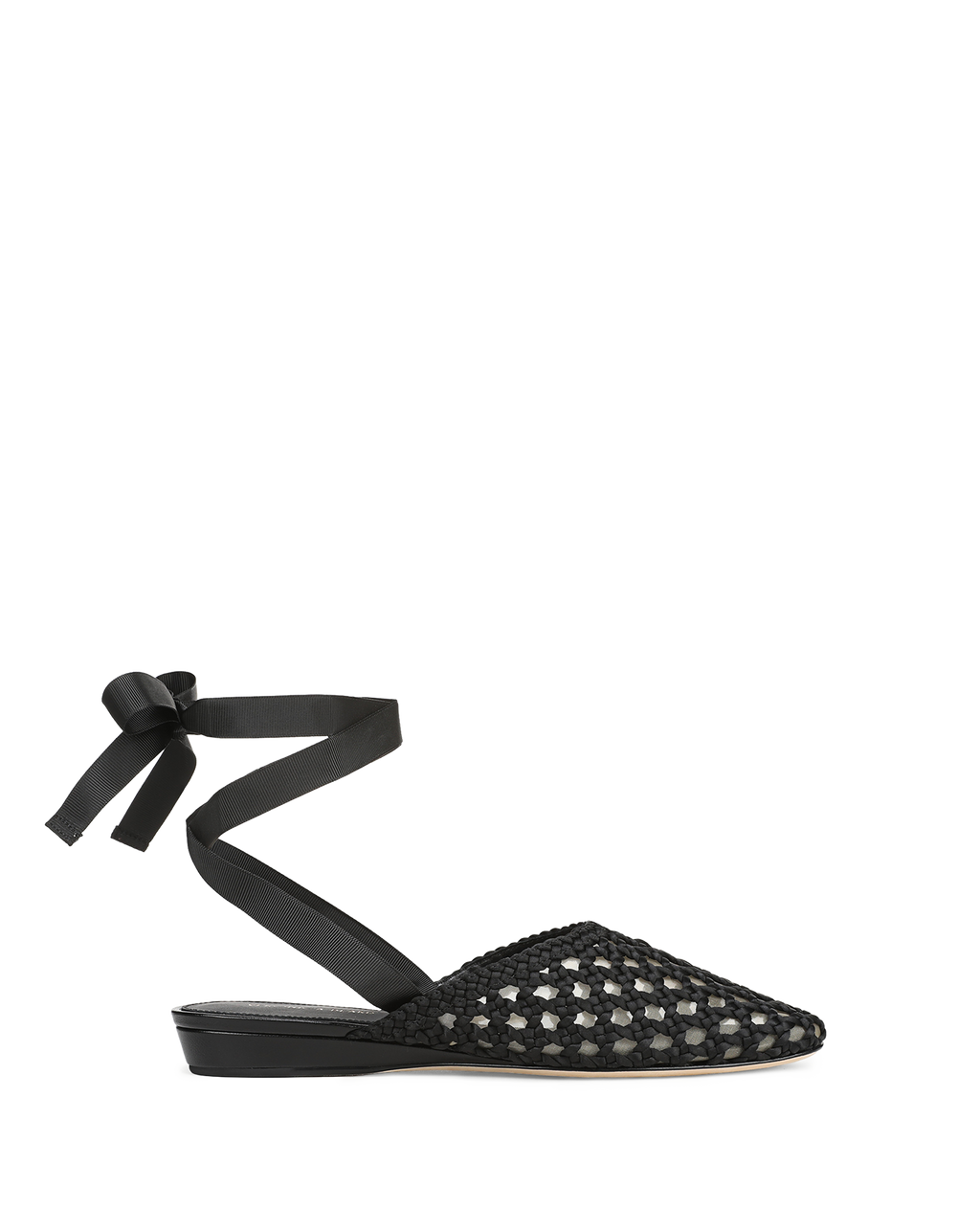 Malia Woven Satin Mule