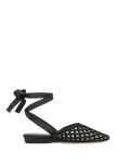 Malia Woven Satin Mule