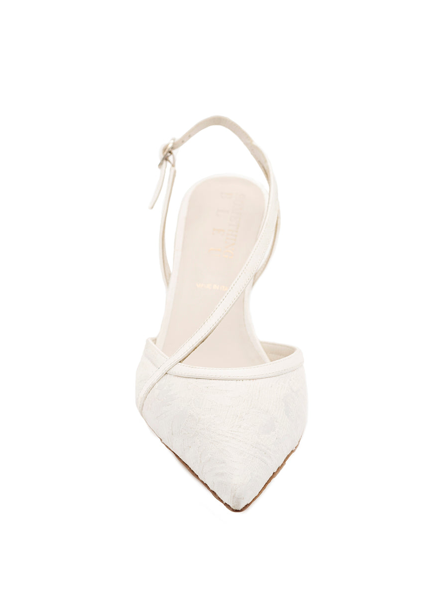 Sevey Kitten Slingback Heel