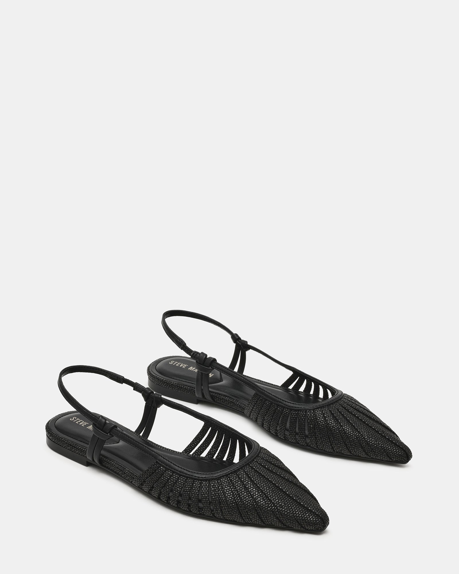 Alandria Black Raffia