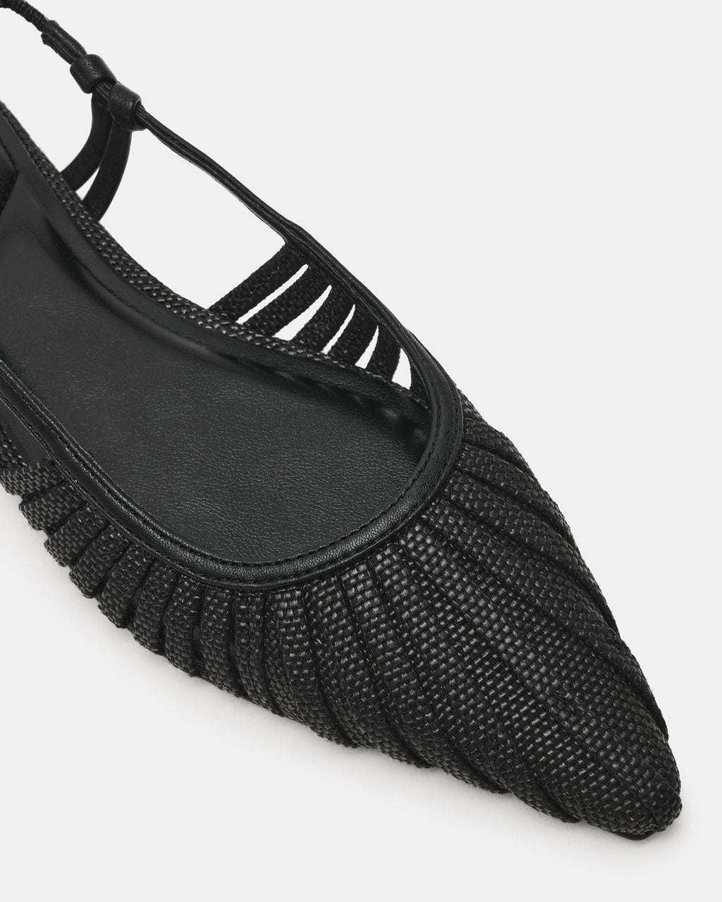 Alandria Black Raffia