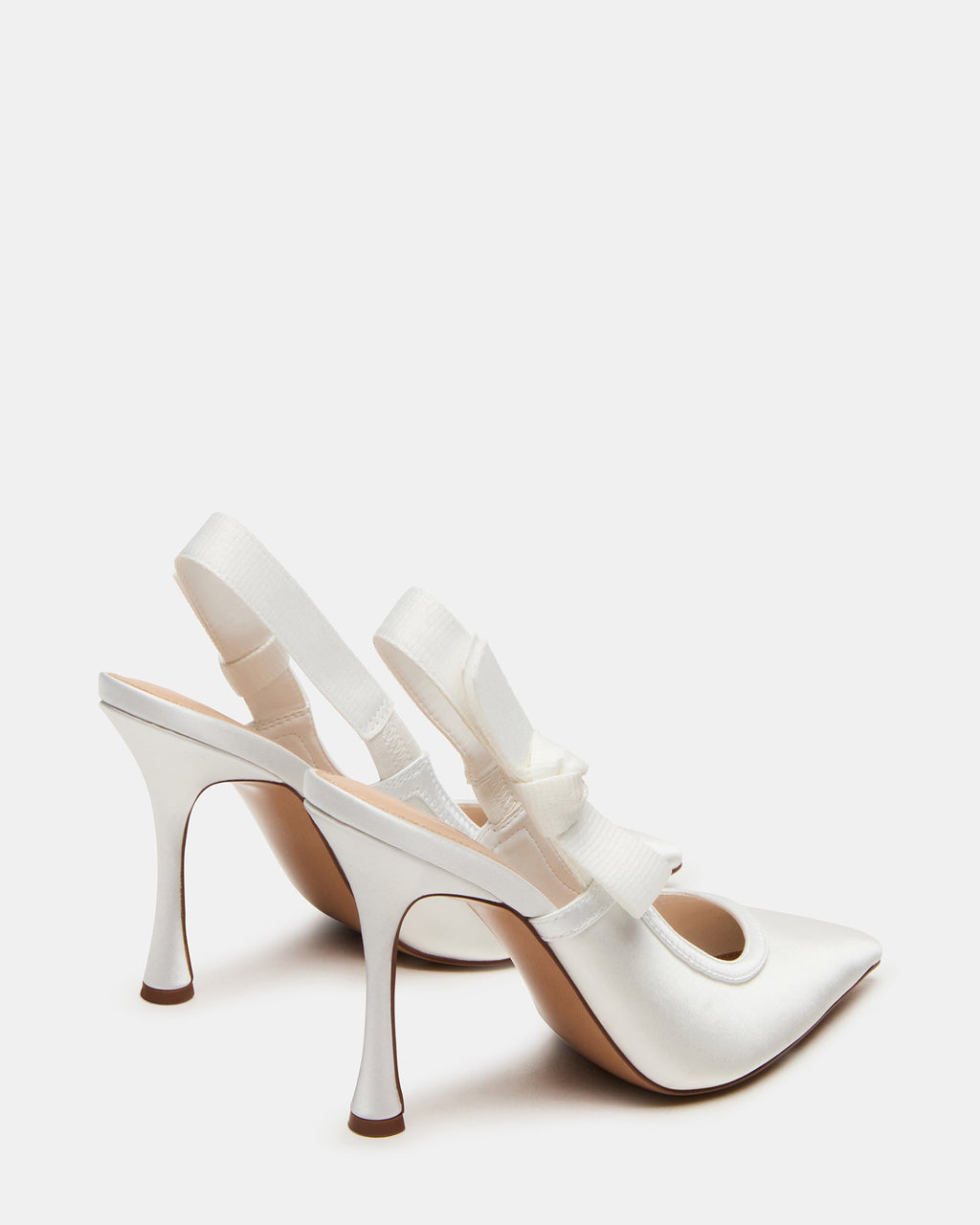 Bri White Satin