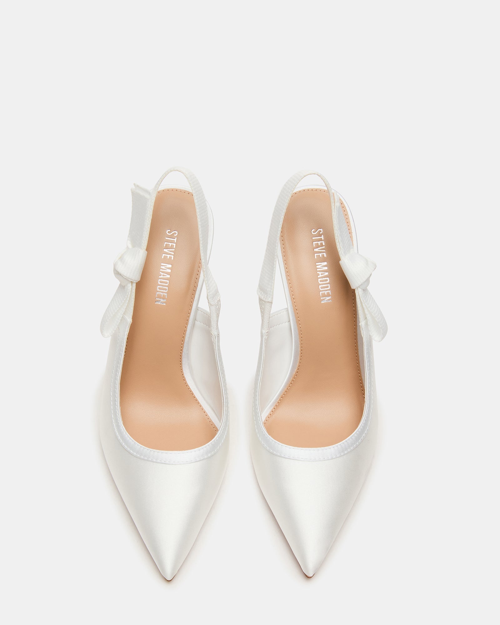Bri White Satin