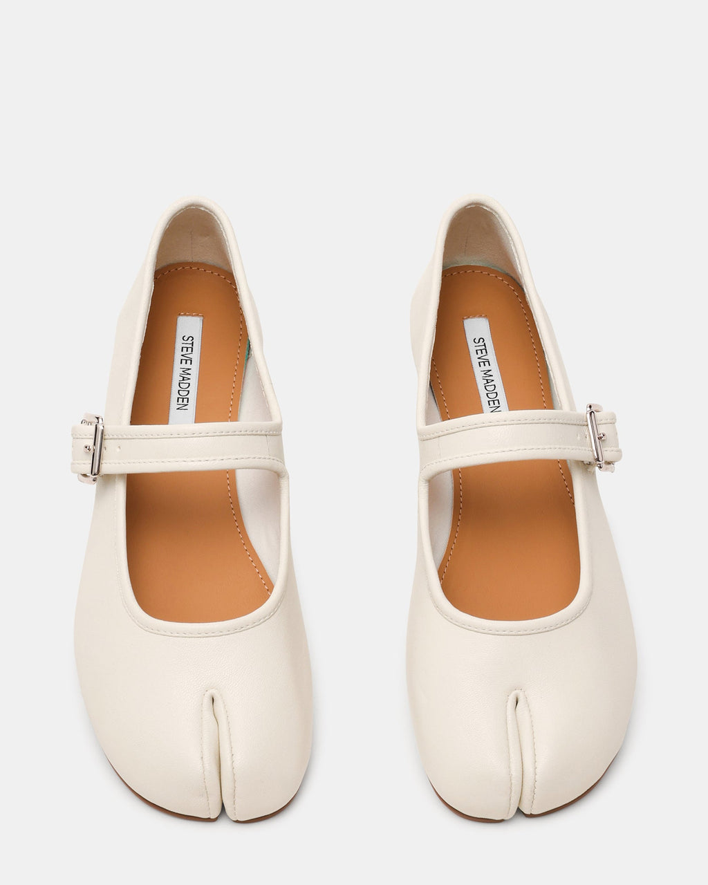 Calara White Leather