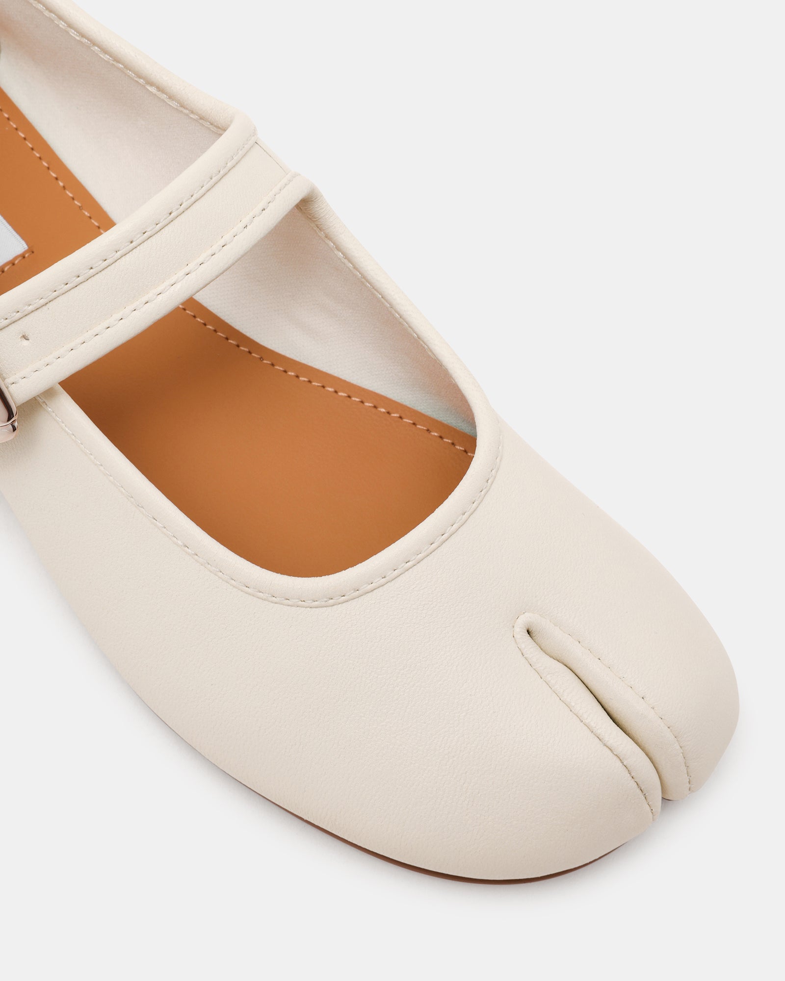 Calara White Leather
