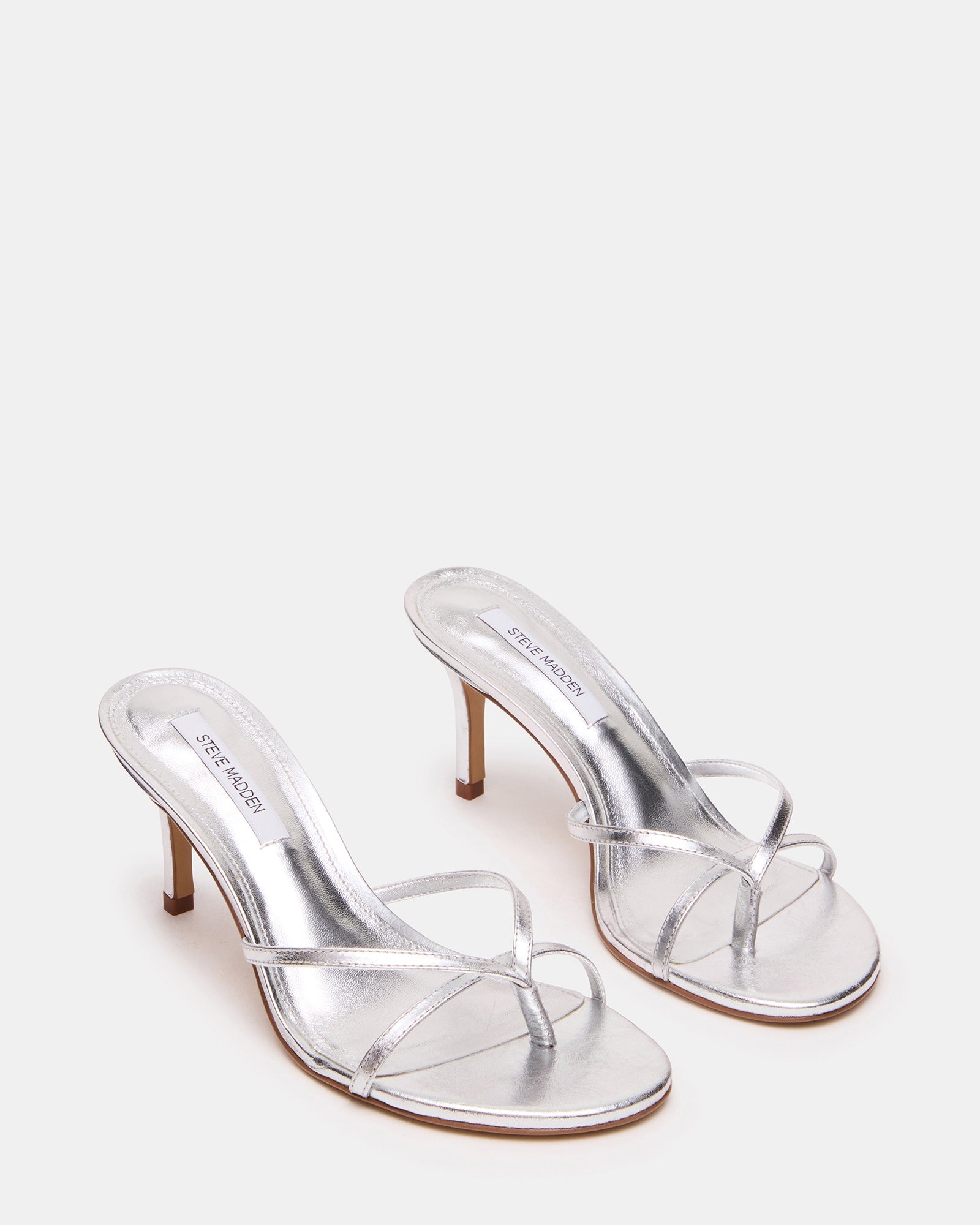 Clari Silver Leather