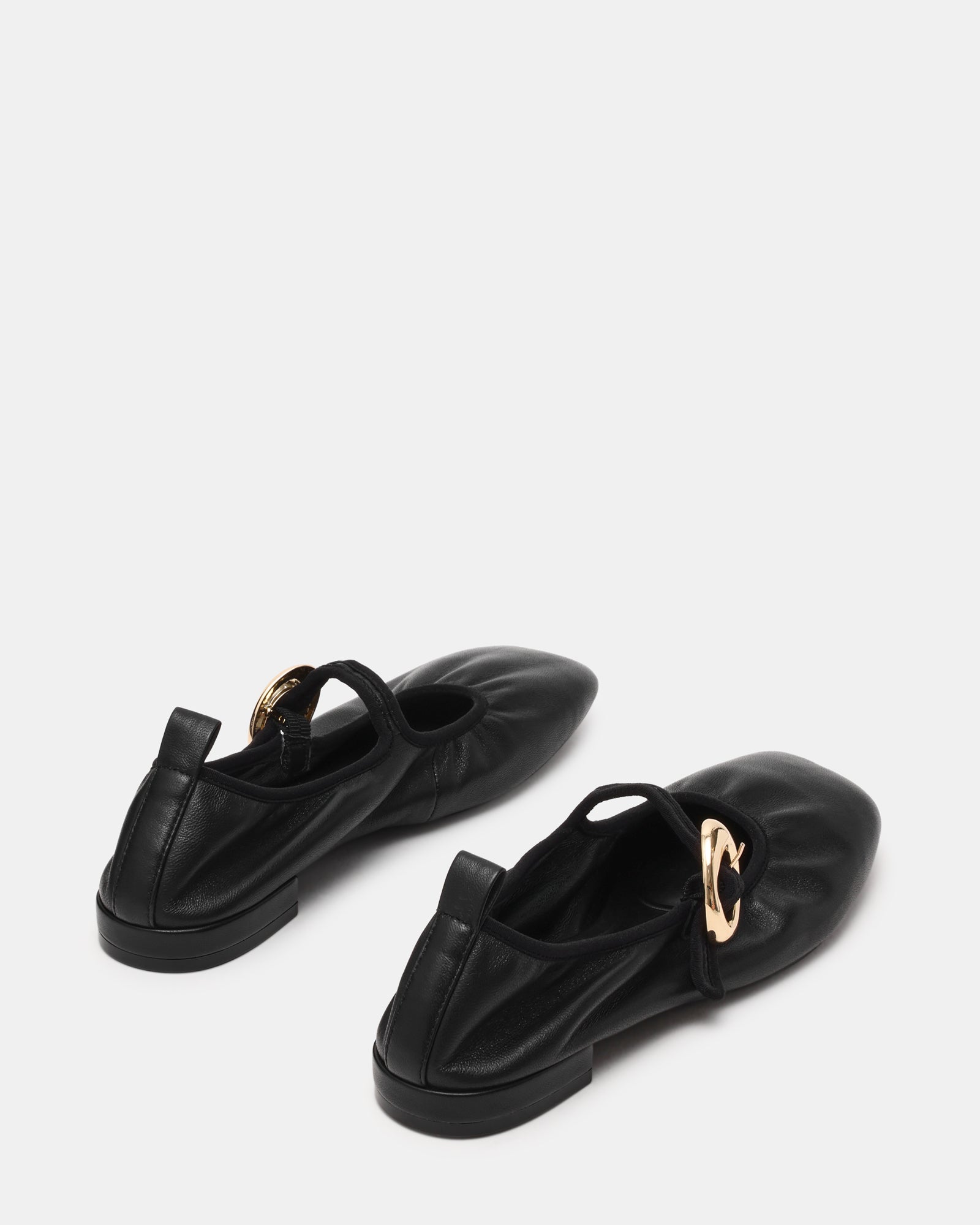 Daffia Black Leather