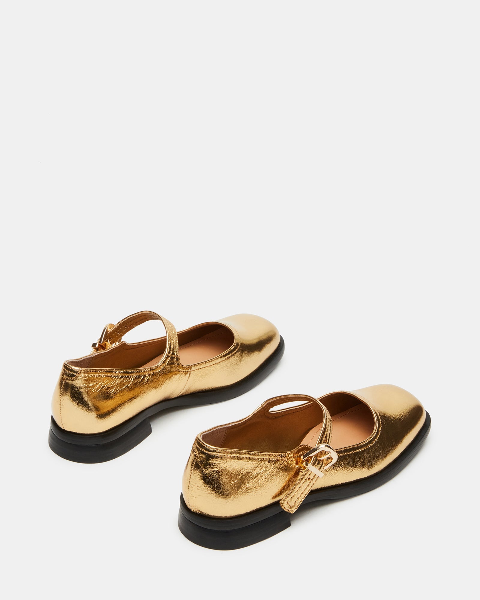 Delancy Gold Leather