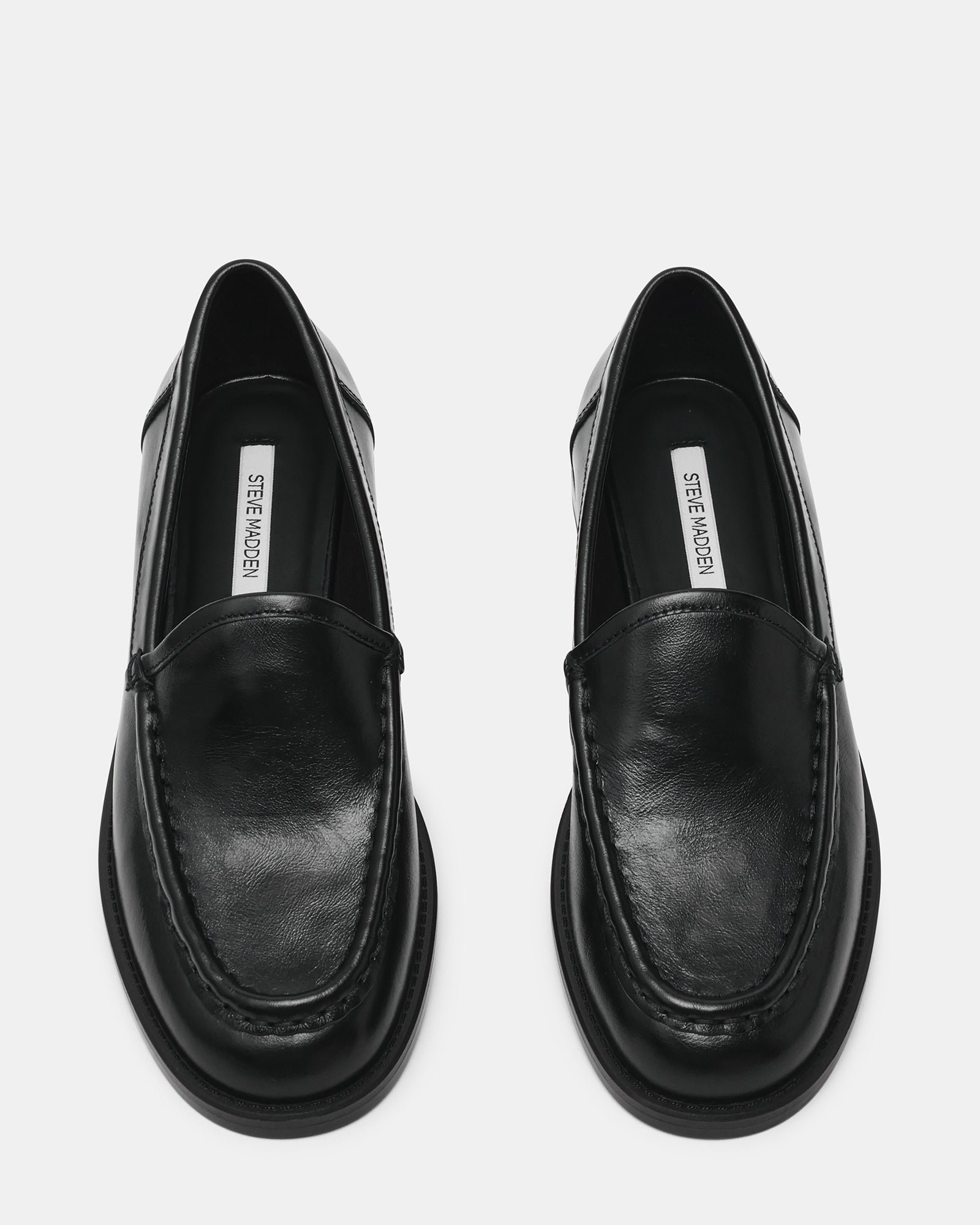 Drayce Black Leather