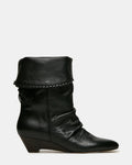 Enaya Black Leather