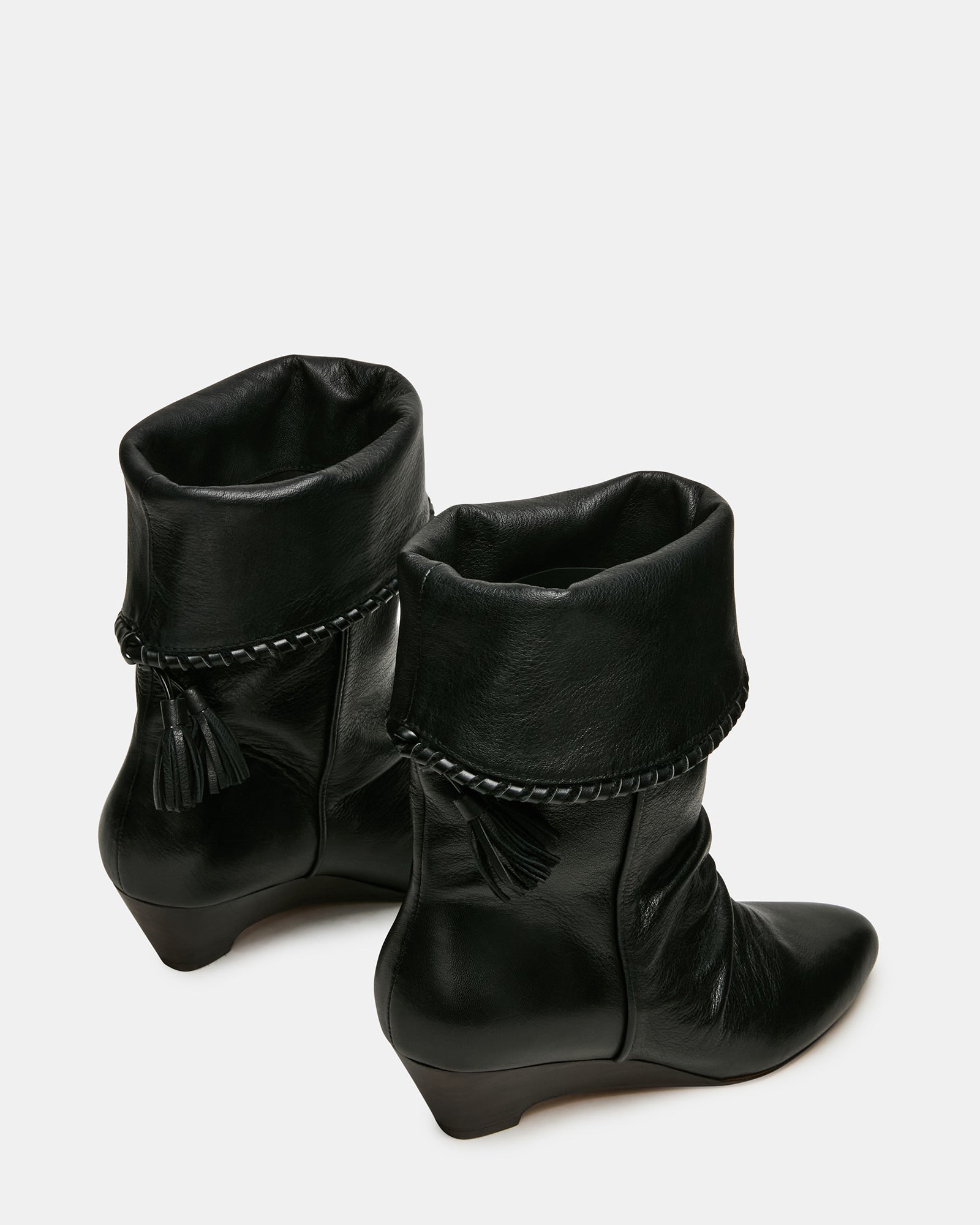 Enaya Black Leather