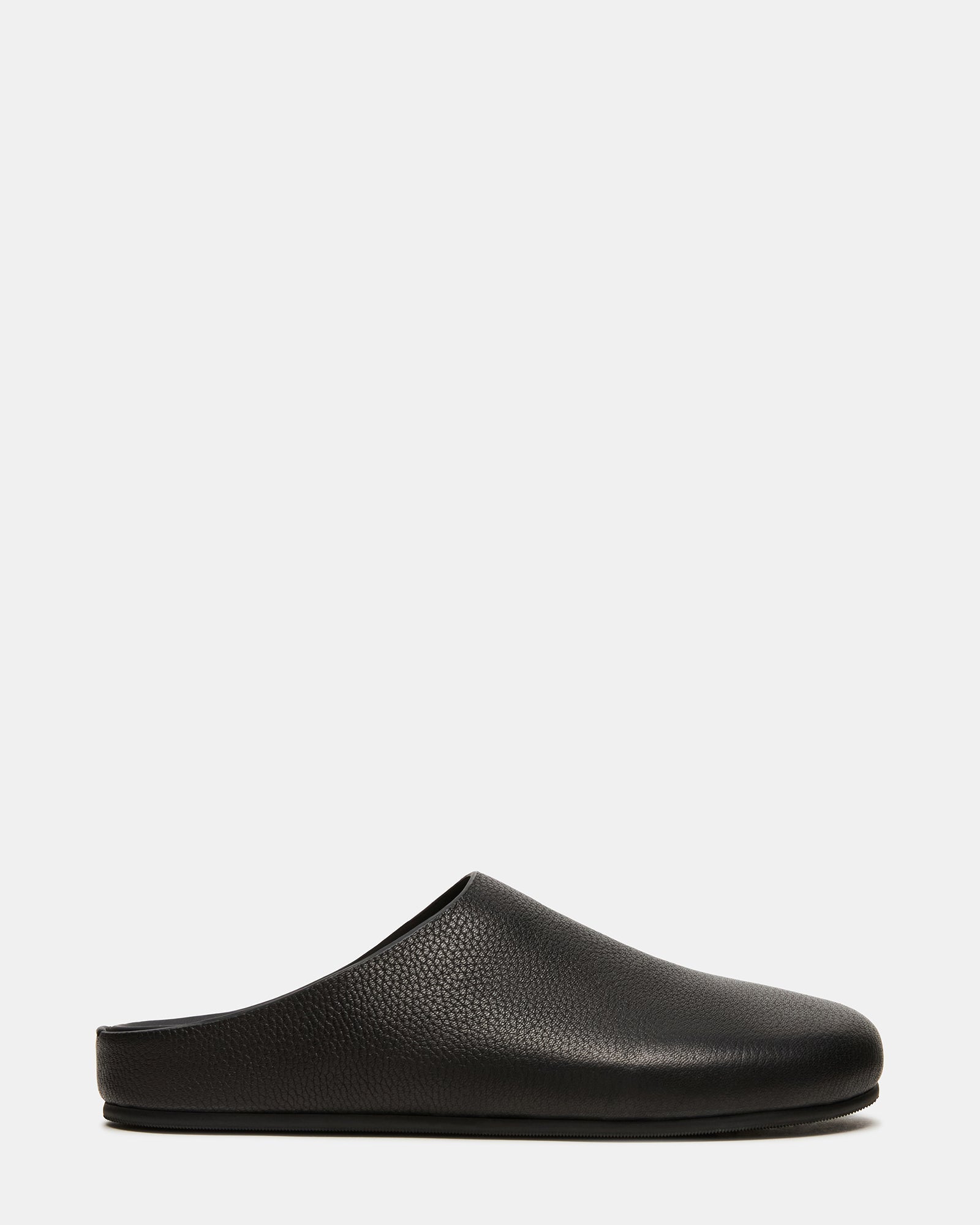 Fern Black Leather