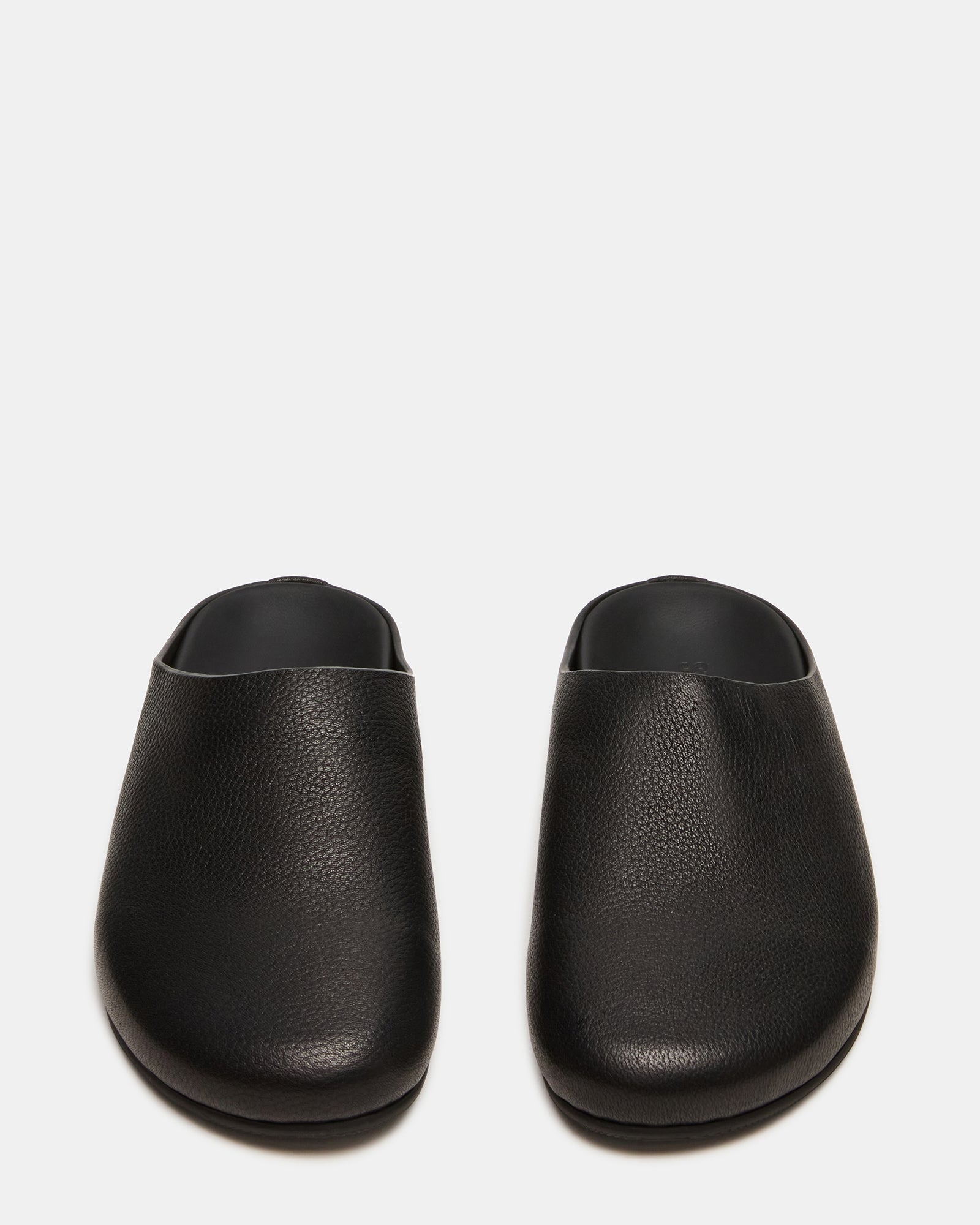 Fern Black Leather