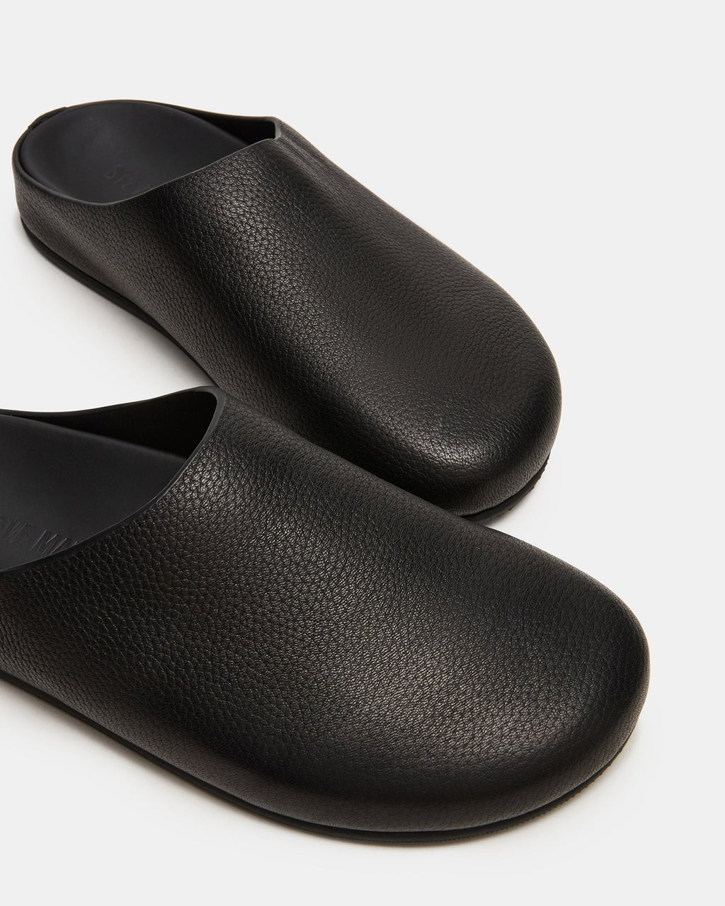 Fern Black Leather