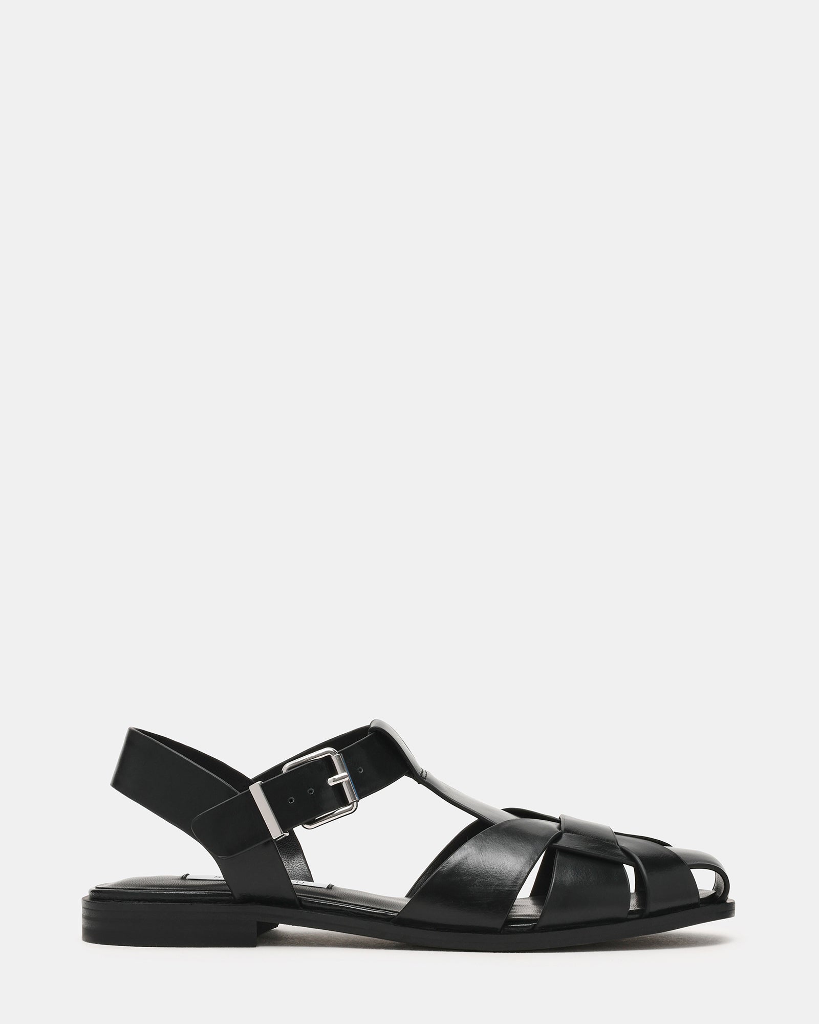 Fisk Black Leather