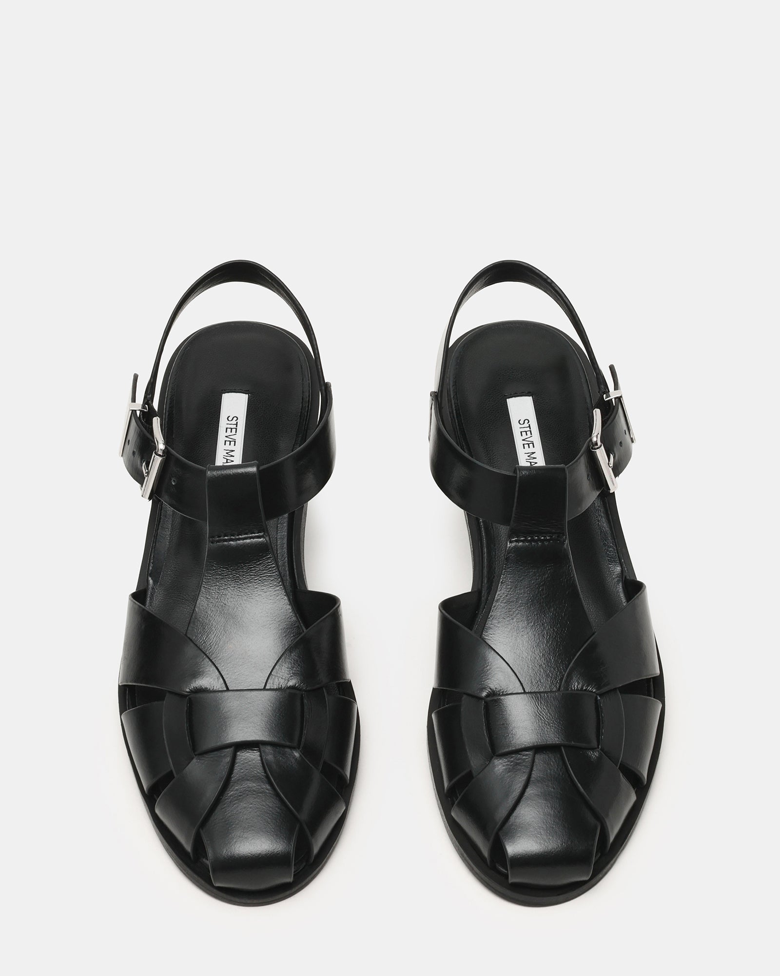 Fisk Black Leather
