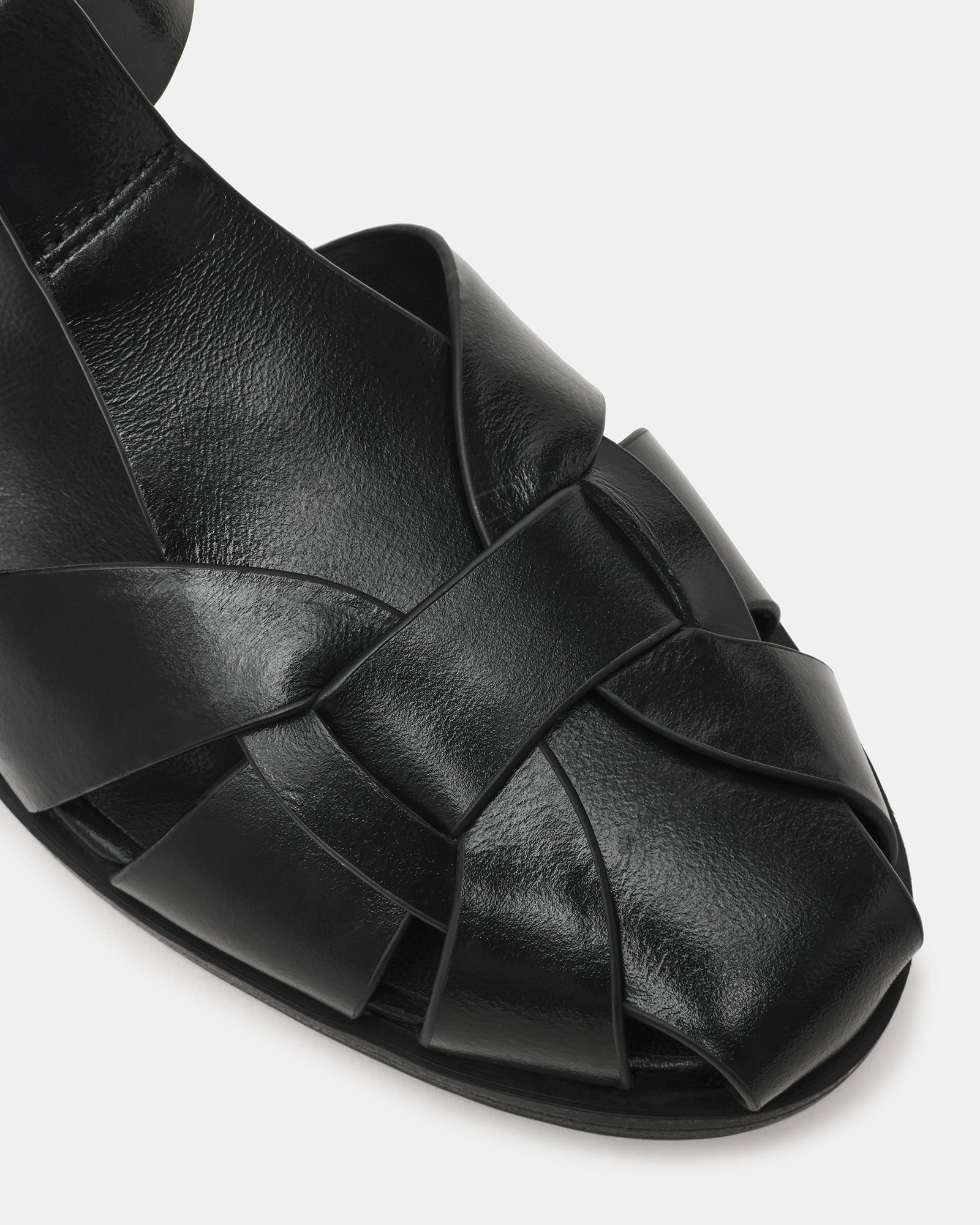Fisk Black Leather