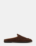 Harrington Chocolate Brown Suede