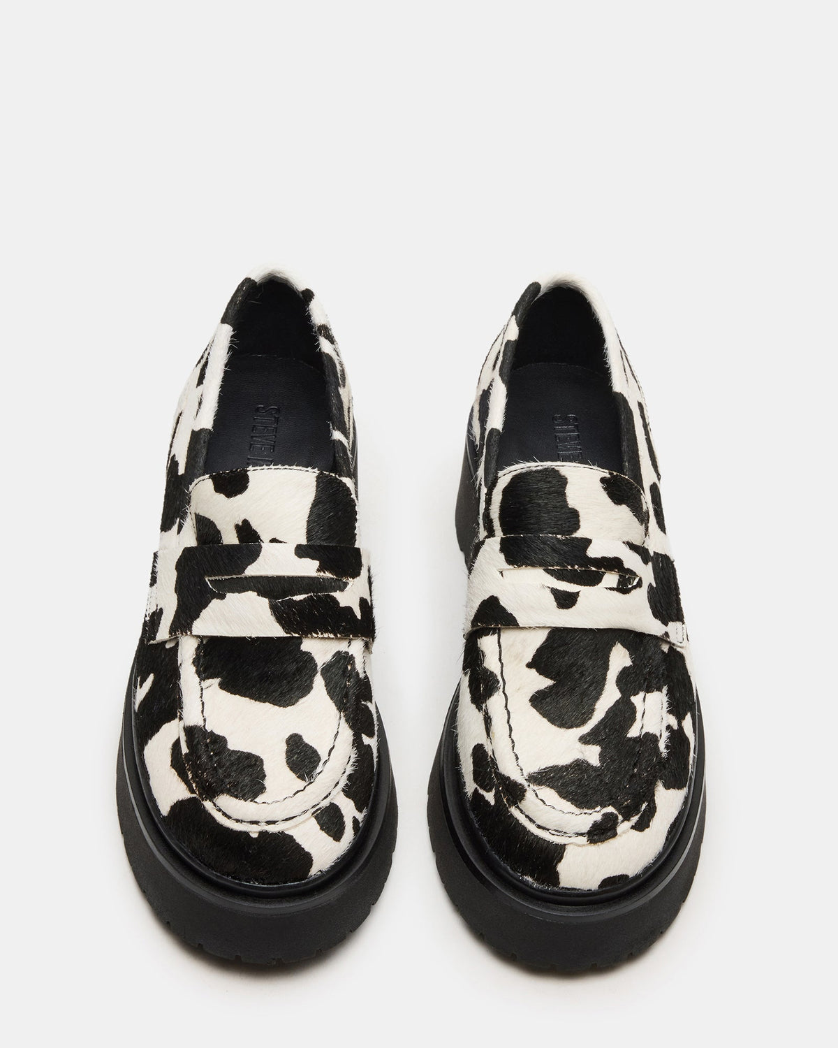 Layken Black Cow Print