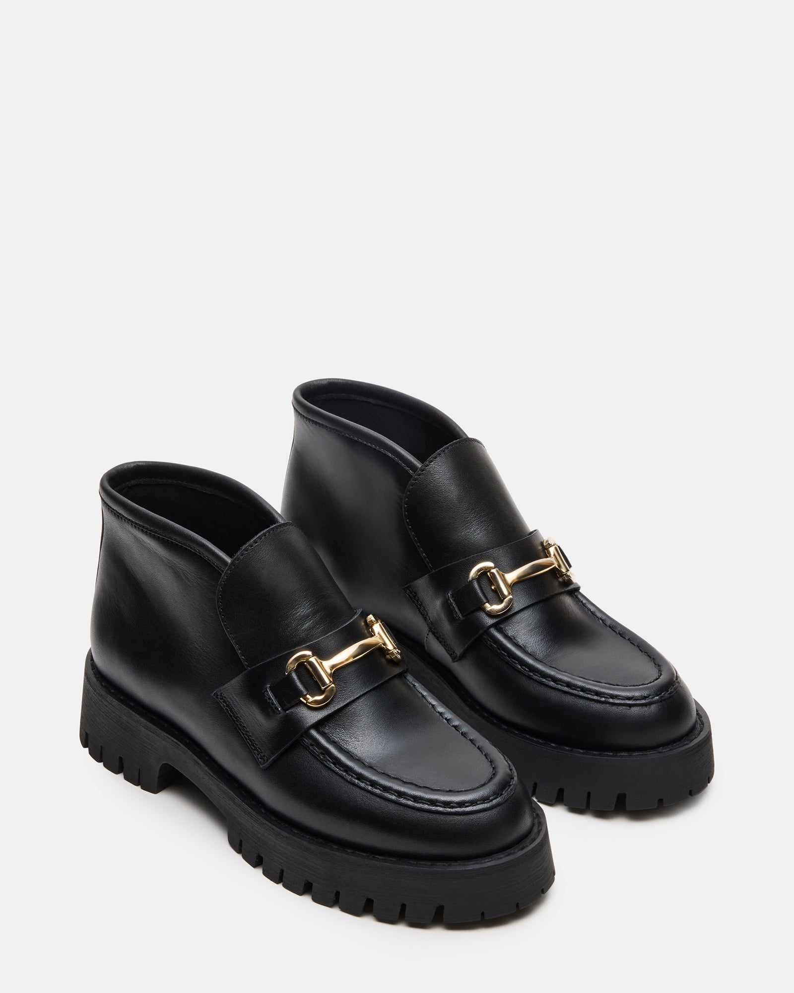 Leon Black Leather