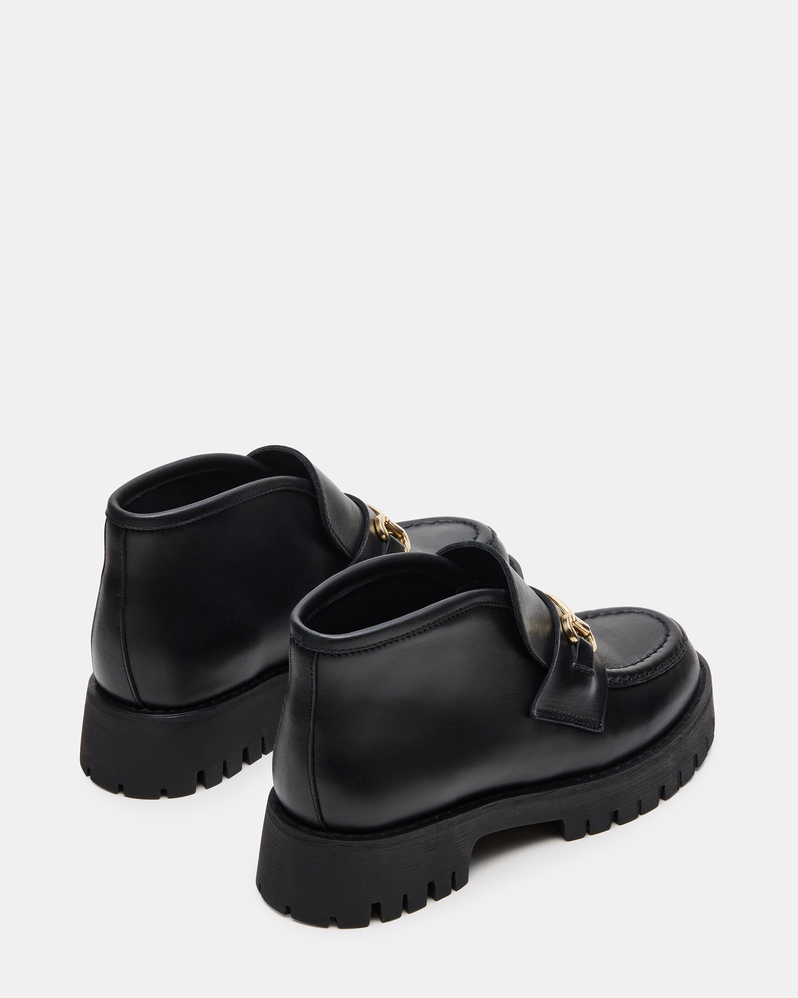 Leon Black Leather