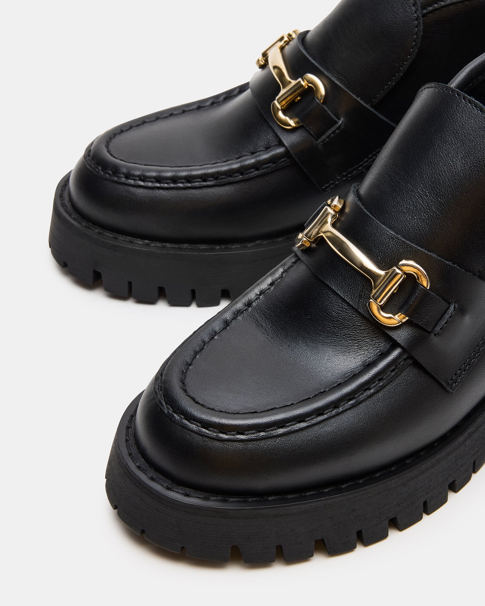 Leon Black Leather