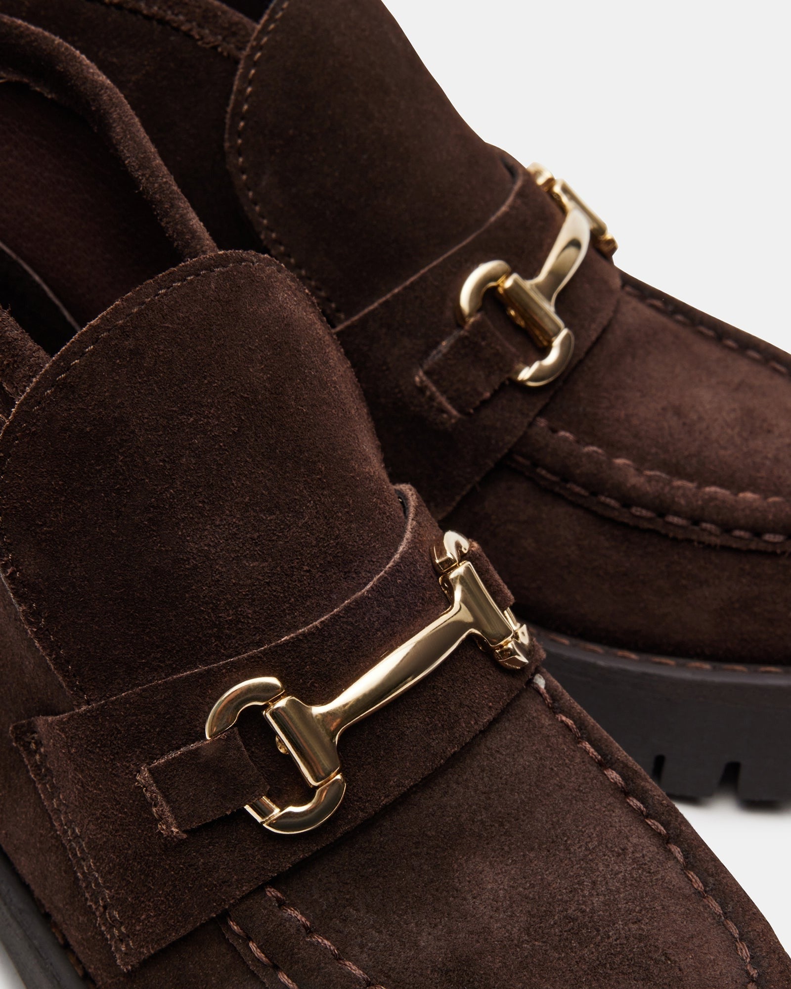 Leon Chocolate Brown Suede