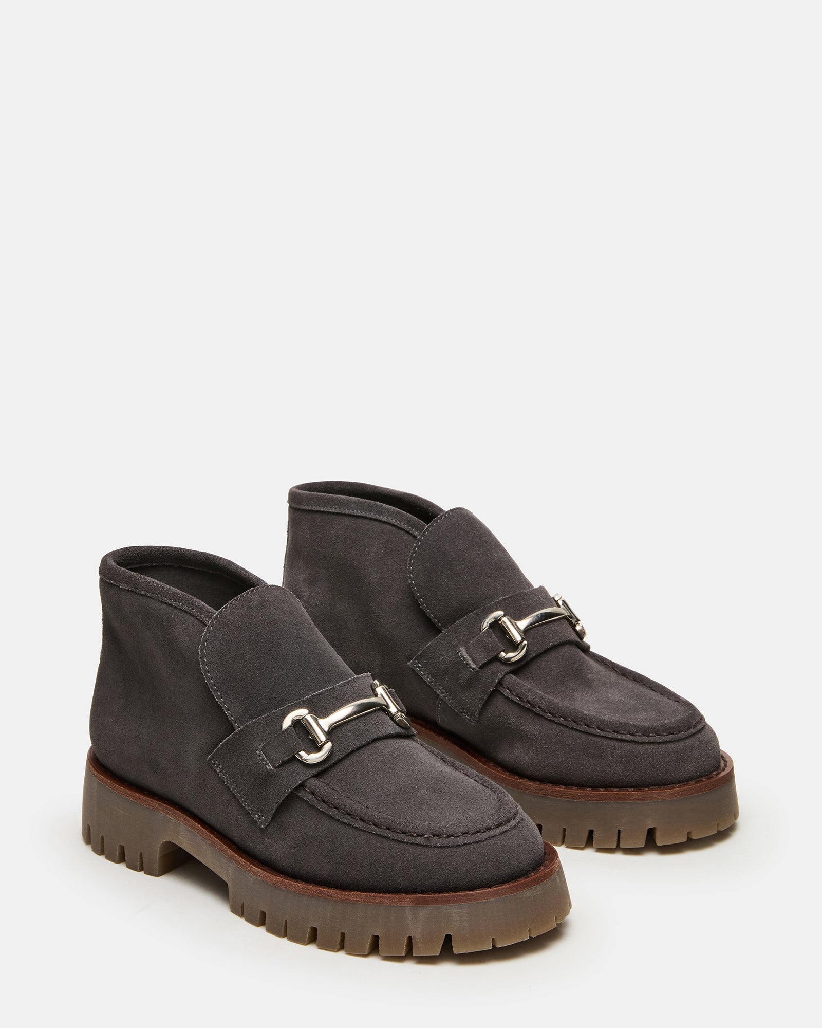 Leon Grey Suede