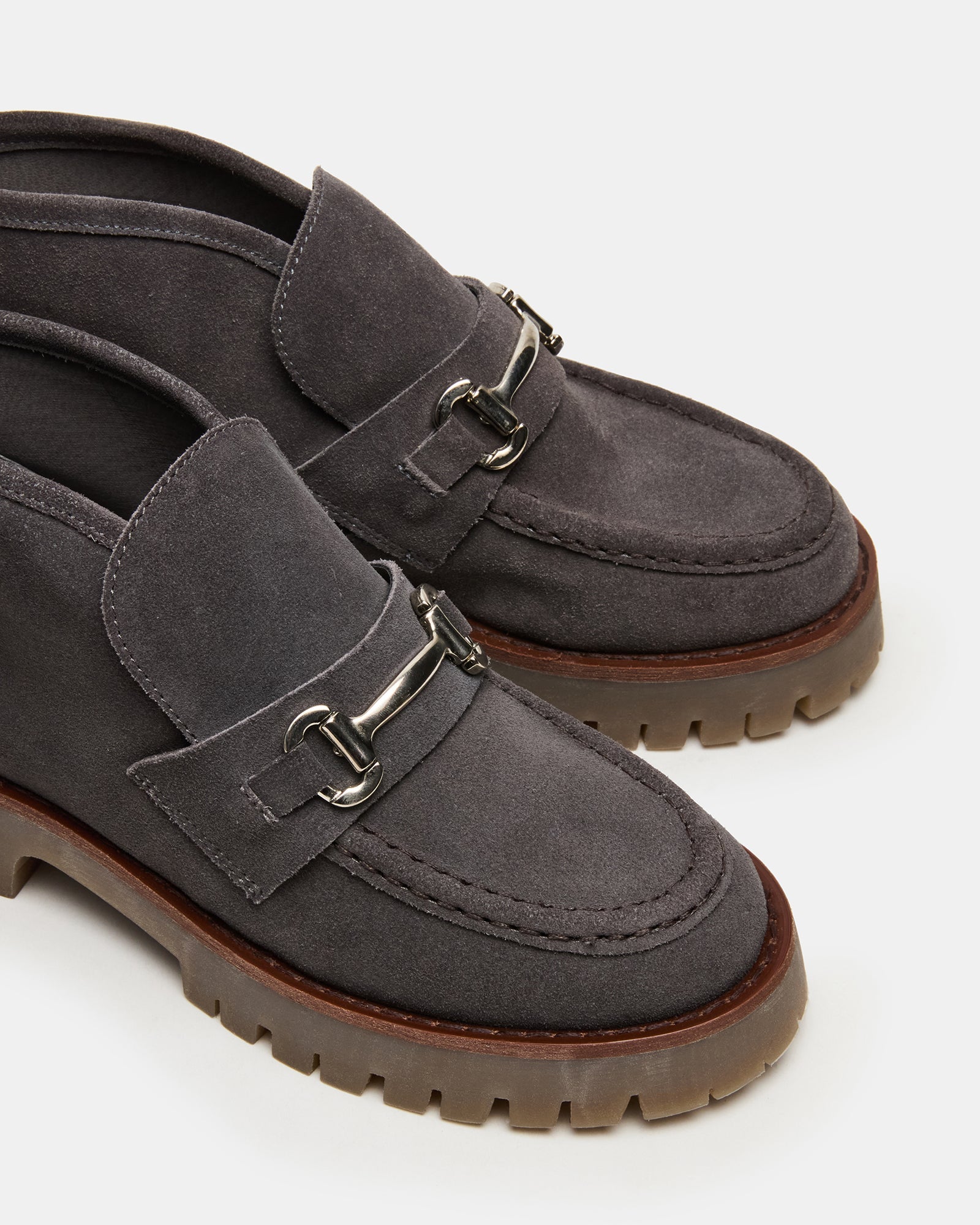 Leon Grey Suede
