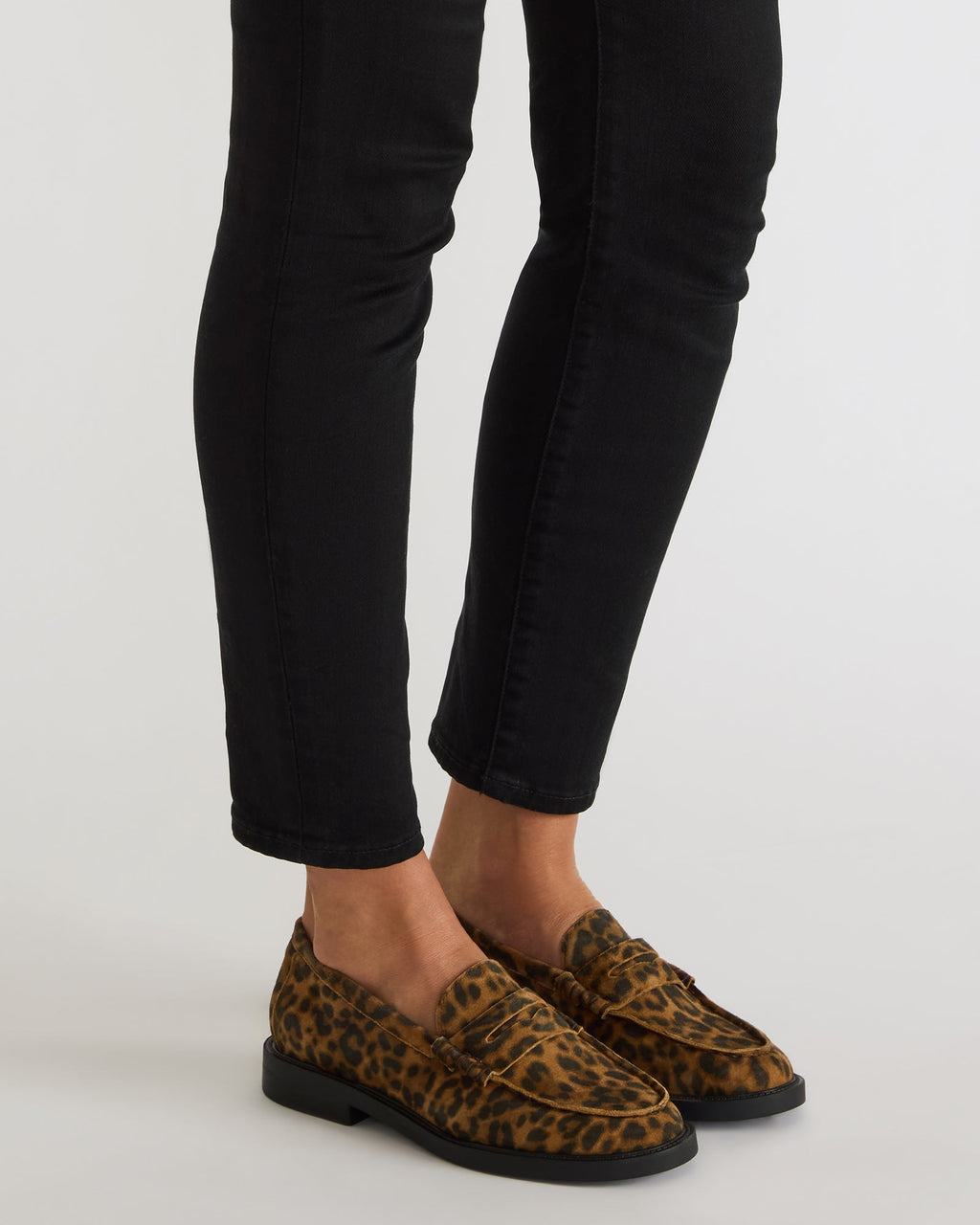 Madison Leopard Suede