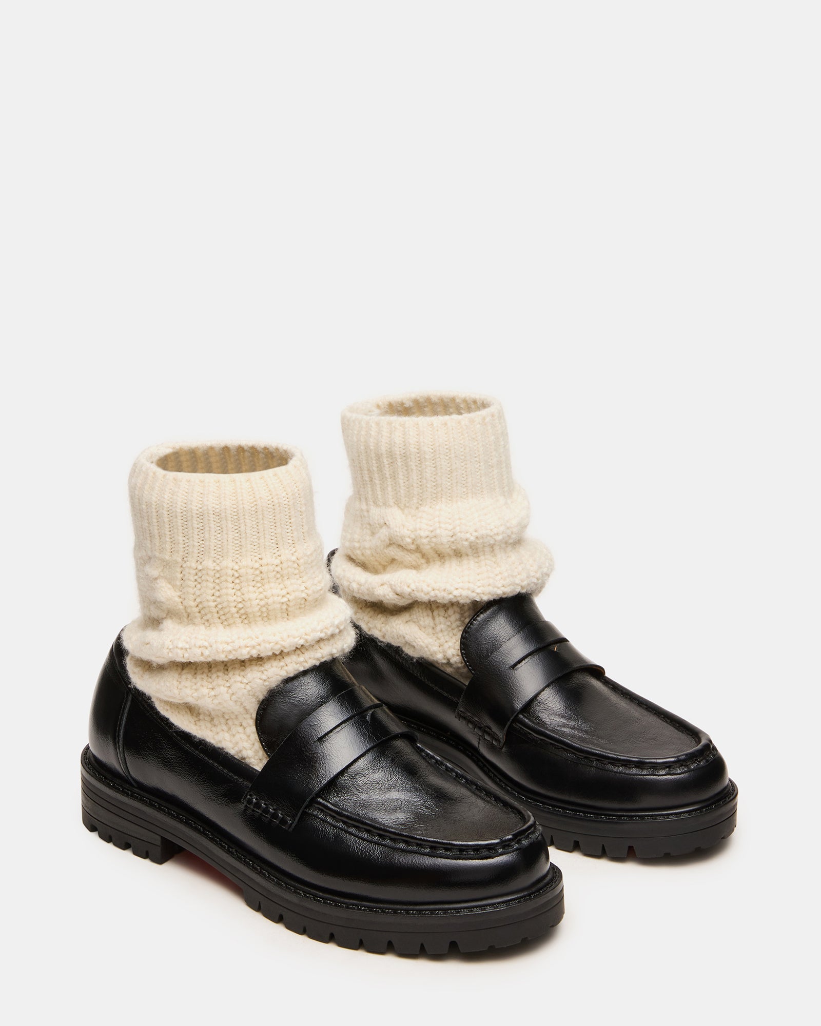 Mateo Black Leather
